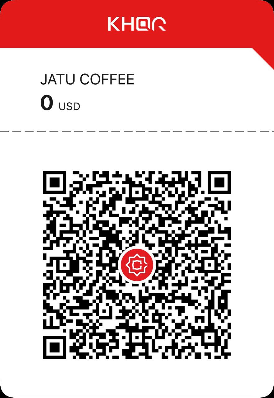 JATU Coffee KHQR payment code - ABA Bank